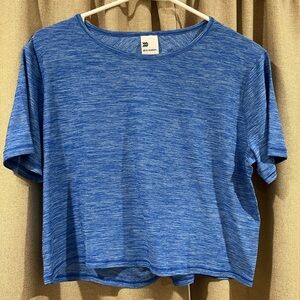 NWT All in Motion Heathered Blue Tee